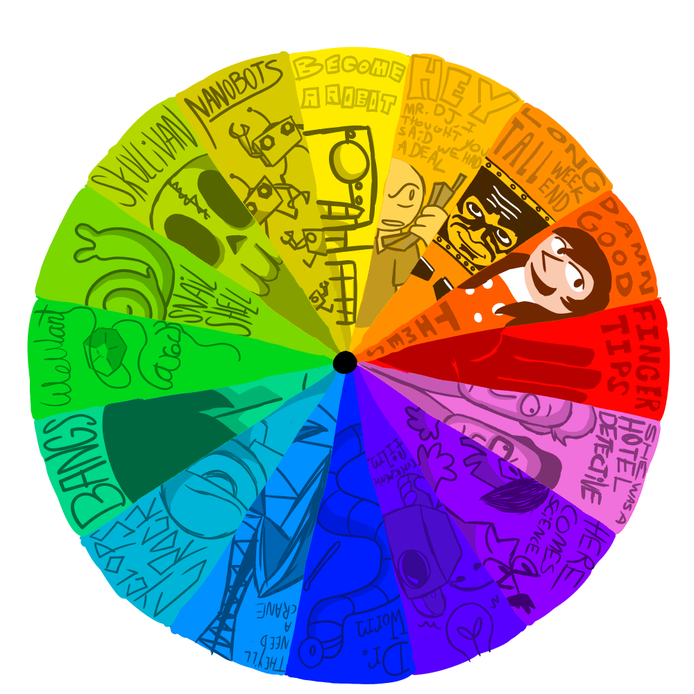 TMBG Colorwheel - September 18th, 2024